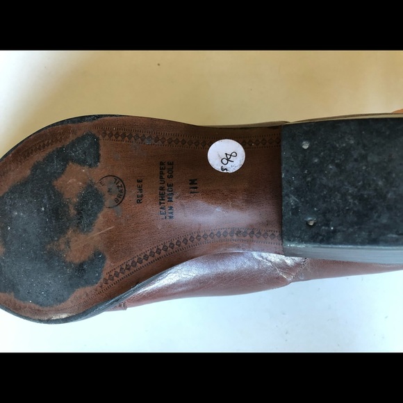 Vintage low top leather boots - Picture 4 of 6